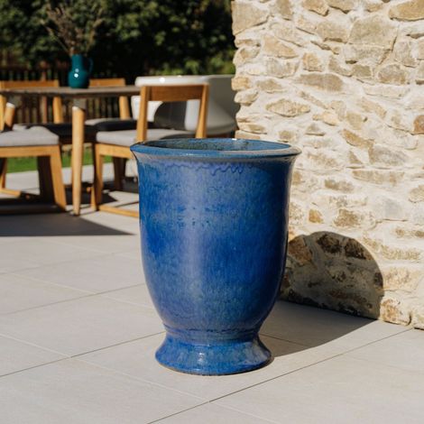 Vaso ARTHUR 55x69cm blu oltremare