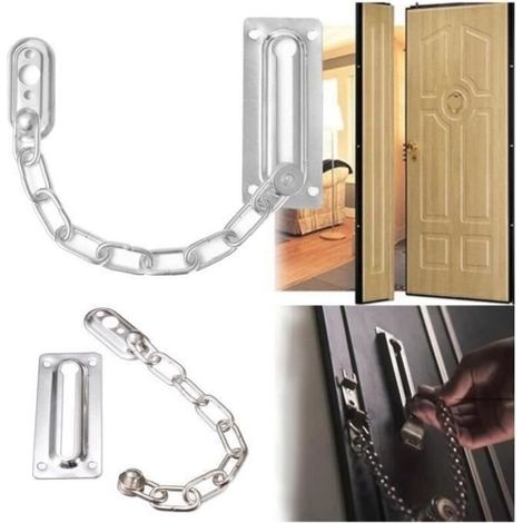 Door Chain Security - Anti-theft Protection Lock - Home Lock (1/4)
