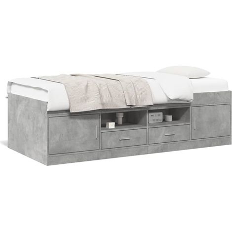 Maison Exclusive - Divano Letto con Cassetti senza Materasso 90x190 cm (1/5)