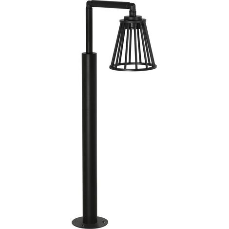 Merano Barkerville Borne Extérieure Aluminium Noir LED 6W 279,54 Lm 3000K IP65