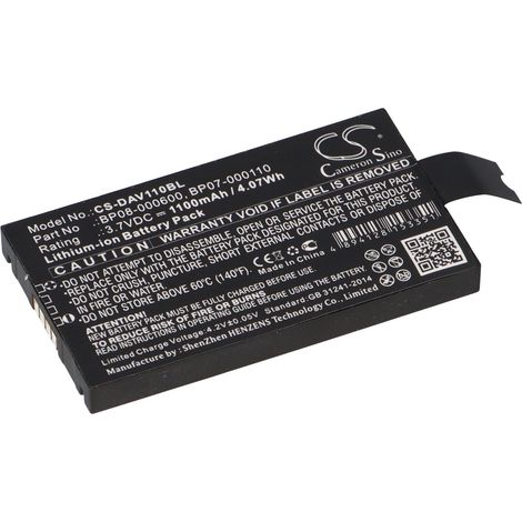 Barcodescanner-Akku Datalogic Memor NFP 1100mAh 3,7V (1/5)