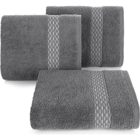 Asciugamano Riva 50x90 acciaio spugna 500g/m2 Eurofirany (1/4)