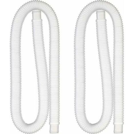 Tuyau de piscine, tuyau de rechange pour piscine, tuyau de rechange pour piscine, compatible avec les pompes INTEX 2 pièces, En (1/4)