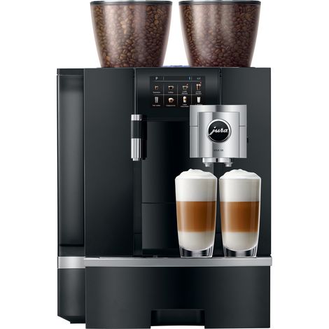 JURA GIGA X8 Aluminium Black - Macchina da Caffè professionale fino a 200 tazze/giorno con doppio macinacaffè e Payment Connect (1/5)