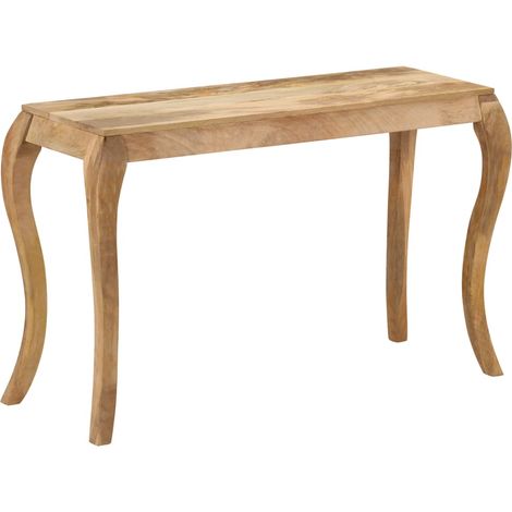 Tavolo Consolle in Legno Massello di Mango 118x38x76 cm vidaXL (1/5)