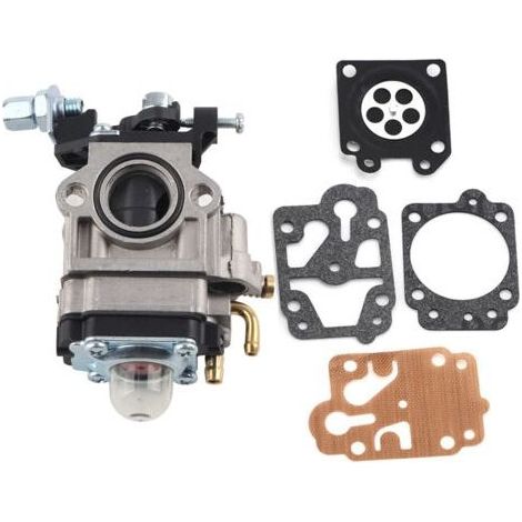 Kit de réparation carburateur débroussailleuse 43/52 ccAlliage d'aluminiumInstallation facileCompatible CG430 CG520 BC430 BC520 (1/5)