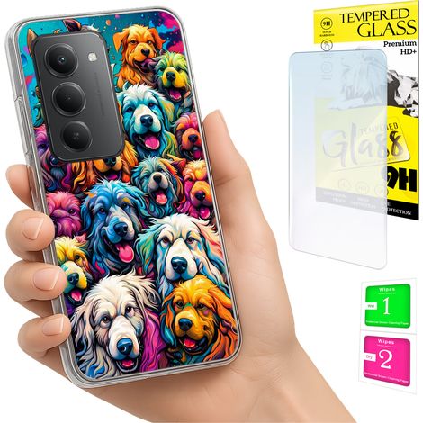 Custodia per Xiaomi Redmi 15 4G / 5G 169mm Cover posteriore Psy + vetro (1/5)