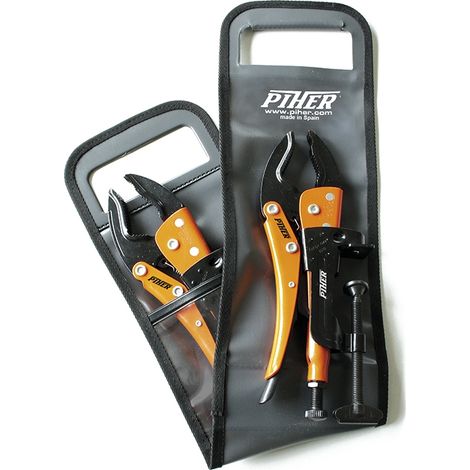Kit 2 mordazas PIHER + soportes - 53210 (1/4)