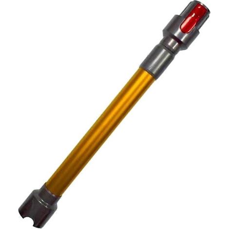 Rallonge en alliage d'aluminium de qualité supérieure pour V7/V8/V10/V11 - Baguette de rechange métallique à longueur réglable, jaune (1/5)