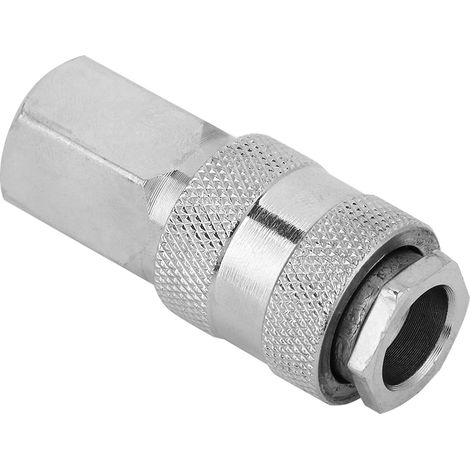 Raccord de tuyau d'air fileté femelle, connecteur, adaptateur de joint 1/4” BSPT (02) (1/5)