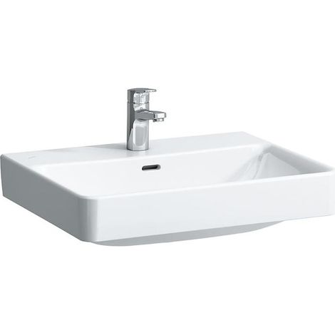 LAUFEN PRO S Aufsatzwaschtisch, 3 Hahnlöcher, mit Überlauf, (1/5)