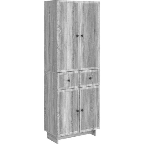 Cabinet Set 2 pcs 66 x 34.5 x 90 cm Engineered Wood vidaXL (1/5)