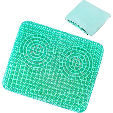 Coussins de Chaise, Coussin en Gel de 1,6 Pouces for soulager la Pression, Coussin siège nid d'abeille Frais, Voiture Doux, Anti-Douleur for Chaise Bureau à Domicile, Fauteuil Roulant (1/5)