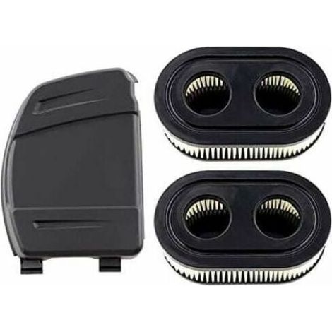 Ensemble de 2 Filtres à Air avec Couvercle de Filtre à Air pour Moteurs Briggs & Stratton 550E, 575EX, 575IS, 625EXI, 650EXI, 675EXI, 675IS, Remplace les Pièces 594106, 798339, 798452, 593260 (1/5)