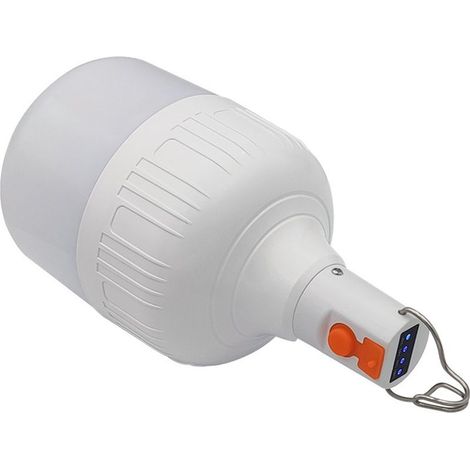 Wiederaufladbare Glühbirne für Nachtmärkte, Standbeleuchtung, Außenbeleuchtung, Zuhause, Notfälle, USB-Ladefunktion (1/5)