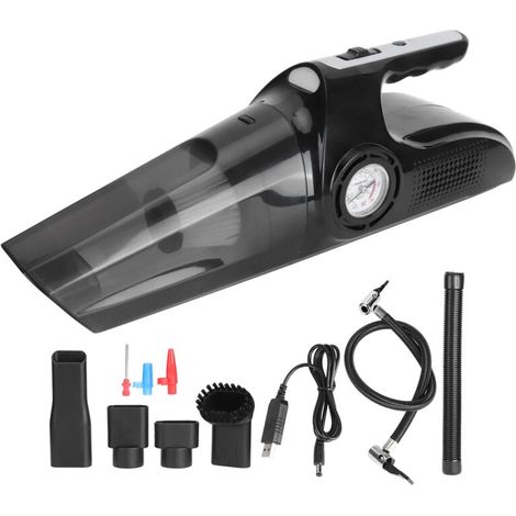Akku-Staubsauger mit 120 W Leistung, USB-Anschluss, 4-in-1-Funktion, für Nass- und Trockenreinigung. Kompakt und vielseitig für Zuhause und Auto. (1/4)