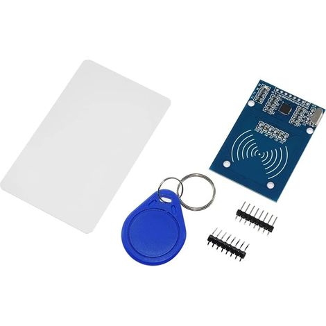 RFID-IC-522-Modul, 13,56-MHz-Lesegerät, Fudan-S50-Karte, Schlüsselanhänger, für Elektronikprojekte (1/5)