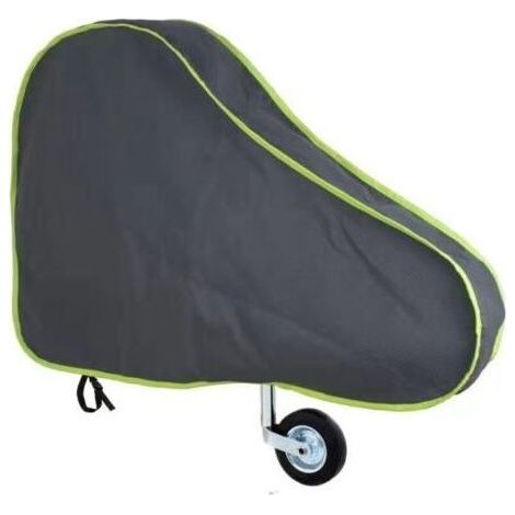 Housse de protection pour timon de remorque – Matériau composite innovant – Dimensions 9561 cm – Bandes réfléchissantes pour sécurité (1/5)