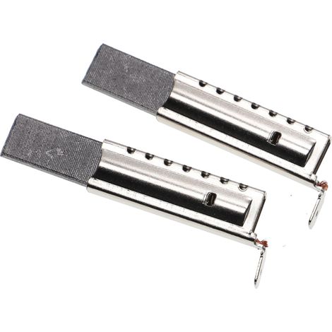 vhbw 2x escobilla carbón 5 x 12,5 x 32 mm compatible con Beko 7306710002, 7306630003, 7306710001, 7306610005, 7306630001 lavadora, secadora