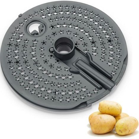 Éplucheur de pommes de terre,V2 Épluche-tête pour Thermomix TM7, TM6, TM5, TM3, éplucheur de pommes de terre avec de la matière Plastique-Râpe, épluchage de Pomme de terre, Carotte, Légumes (1/5)