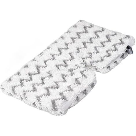 Couvercle de vadrouille à vapeur Accessoires de vadrouille Tête de vadrouille S3501 Tampon de rechange pour vadrouille en fibre Rayures grises (1/2)