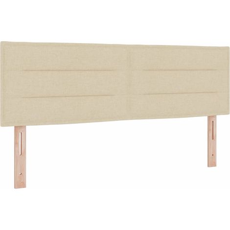Maison Exclusive - Testiera Crema 160 cm Tessuto