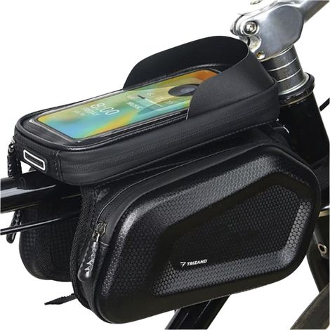 Trizand 25378 Alforja para bicicleta con funda para teléfono (1/5)