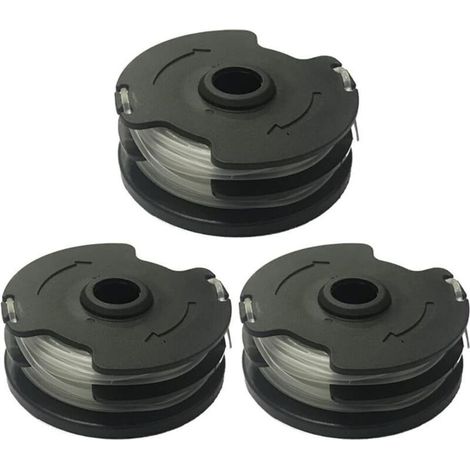 Ersatzspulen für den kabellosen Motorsensen Parkside PRTA 20-Li C3 (IAN351753), 3er-Pack Trimmerfaden für Parkside PRTA 20-Li C3.