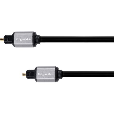 Câble optique Toslink audio numérique SFDIF 0,5 m TT HQ Kruger&Matz (1/2)