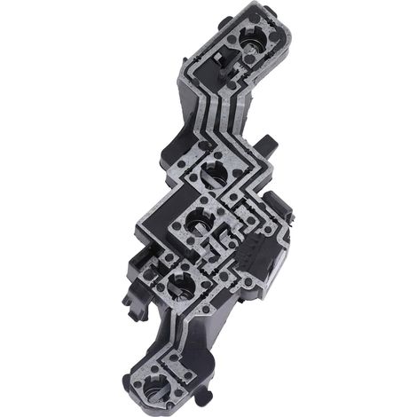 SJLERST Gabarit de Fabrication de Chevilles, Plaque de Fabrication de Chevilles Réglable 8 Trous Perceuse électrique Cheville de Fraisage Outil Auxiliaire de Tige Ronde 8mm 9mm 10mm 12mm (1/5)