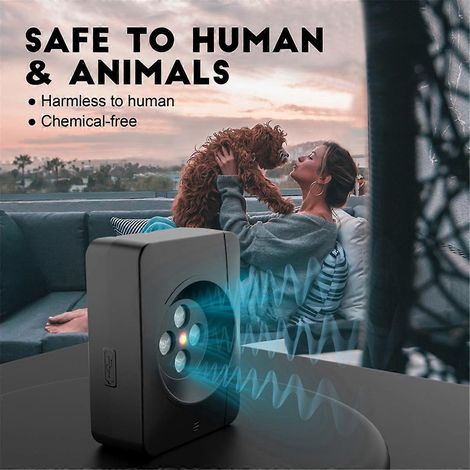 Dispositif anti-aboiements, dispositif de contrôle des aboiements de chien à 3 modes -- (1/5)