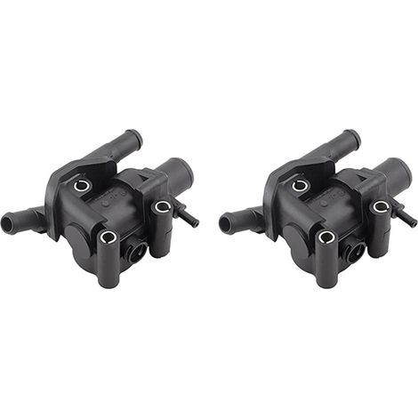 2x Auto-Thermostatgehäuse Wasserauslass für Ford Focus Escape 2000-2004 2.0L YS4Z-8592-BD 6X54G9K47880