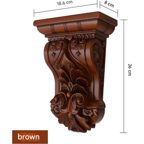 Colonnes, portes et supports de poutres de style romain européen en PVC avec support adhésif légers et durables. (1/5)