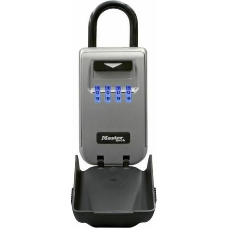 Master Lock 5424EURD Cassaforte per chiavi Retroilluminata, Impermeabile, Con Arco, Medio, Casseta di Sicurezza per Chiavi (1/5)