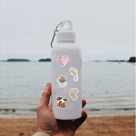 Lot de 200 autocollants autocollant stickers sticker scrapbooking aesthetic pour ordinateur portable voyage Tasse Un Motif Rétro (1/5)