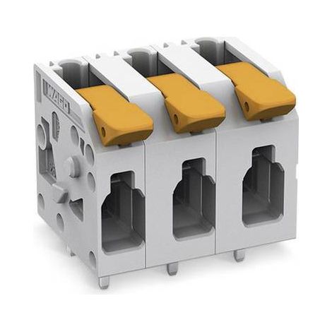Borne pour circuits imprimés WAGO 2604-1302 4 mm² Nombre de pôles 2 1 pc(s) (1/3)