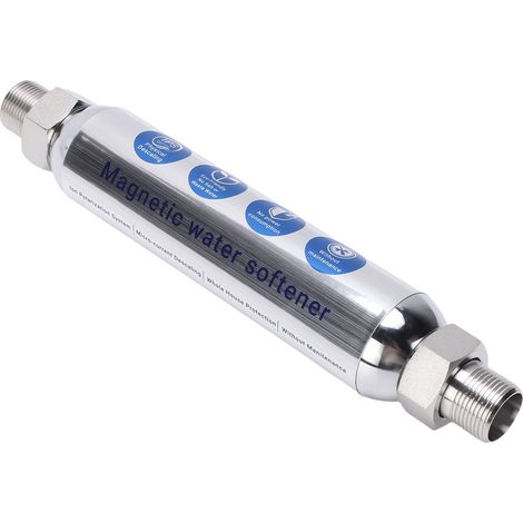 Anti-calcaire maison central en acier inoxydable filetage femelle 3/4 pouce NPT adoucisseur d'eau anti tartre pour logement (1/5)