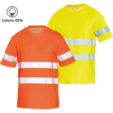 T-Shirt Alta Visibilita Siggi Step One Giallo M