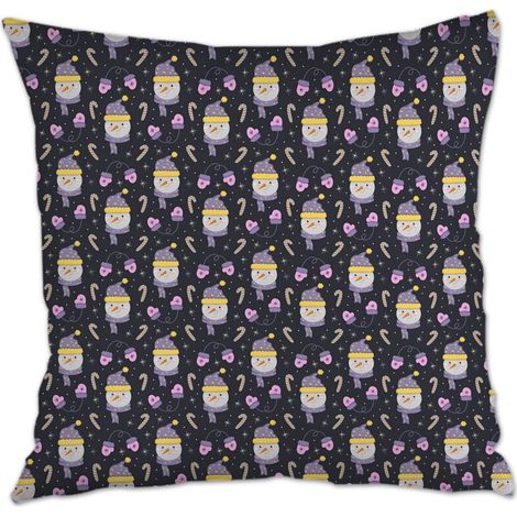 Housse de coussin 45x45 cm carrée durable pour anniversaire de mariage la saint-valentin (1/5)