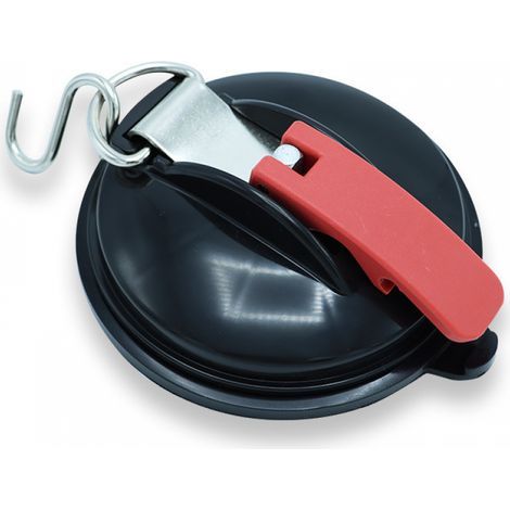 2PC Car Suction Cup Anchor, Car Tensioner, Indoor and Outdoor Fixed Hook, Car Tent Tarps, Awning Hook, Van Strap (1/5)