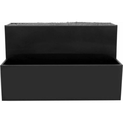 Boîte de rangement pour pinces et ciseaux de coiffure, organisateur d'outils et accessoires de coiffure, noir (1/5)
