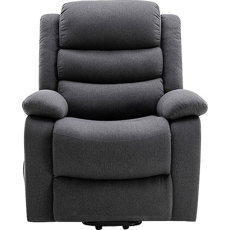 Fauteuil releveur électrique en tissu anthracite NADINE (1/4)
