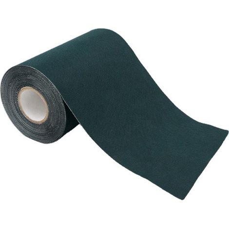 Ruban de gazon artificiel vert 15cm x 10m, bande de pelouse synthétique pour jardin, terrasse ou balcon, rouleau de 10 mètres, tapis décoratif résistant aux intempéries (1/5)