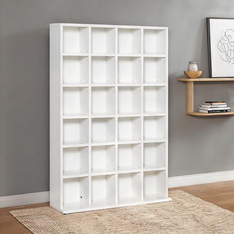 Meuble de rangement de bureau bianco 89 x 20 x 130,5 cm (1/5)