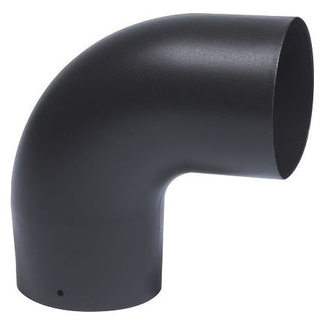 Coude émaillé 90° noir mat D150 TOLERIE EMAILLERIE NANTAISE 342421