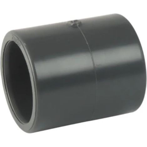 Manchon PVC pression 75 mm – Raccord d'évacuation pour adduction d'eau potable – Pression 16 bar – Conformité EN 1452