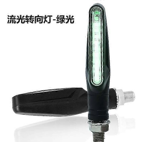 Bande lumineuse LED clignotante pour moto et véhicule électrique, accessoires et pièces de modification pour voiture. (1/5)