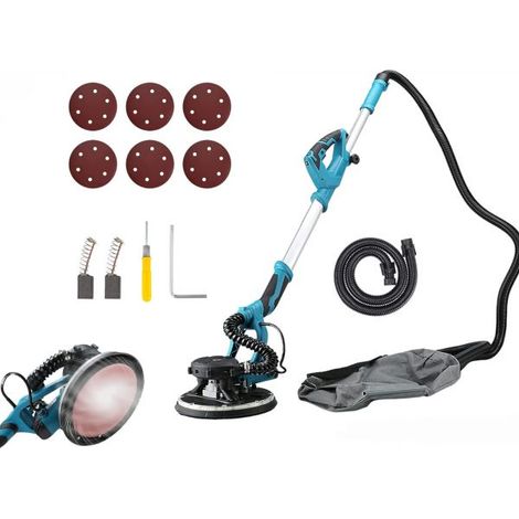 Levigatrice Telescopica Per Muri 1100W A Giraffa Con Led 800-1700 Rpm 5 Velocità (1/5)