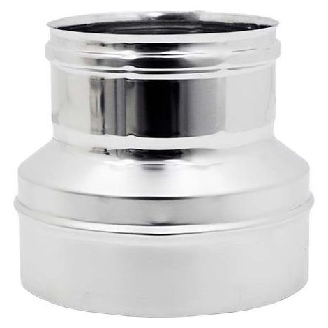 Reducción de acero inoxidable AISI 304 de 150 a 120 mm
