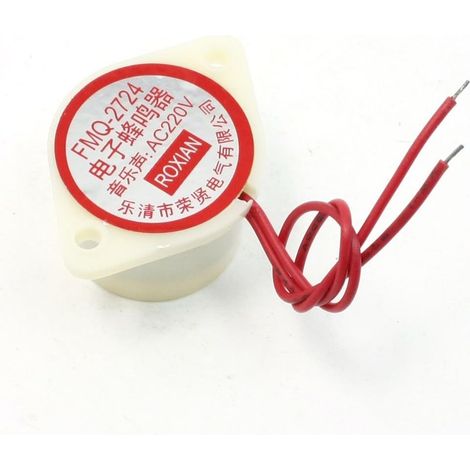 FMQ-2724 50dB AC 220V Music Sound Elektronischer Summer (b7ede59070a1c2ee08515b419a340436)